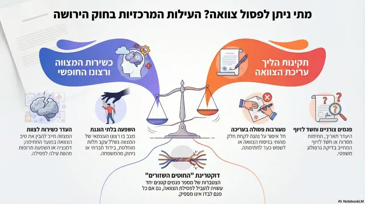 פסילת צוואה